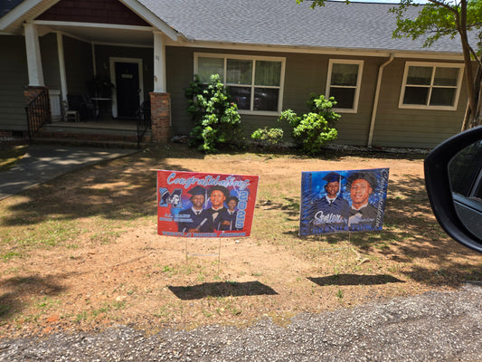 Graduation Yard Sign