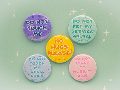 Custom Button Pins