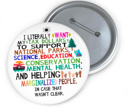 Custom Button Pins