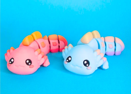Axolotl Keychains & Fidgets