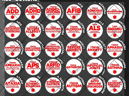Custom Button Pins