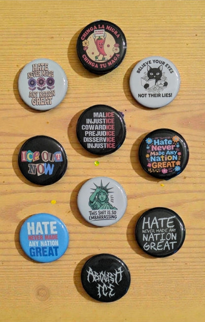 Custom Button Pins