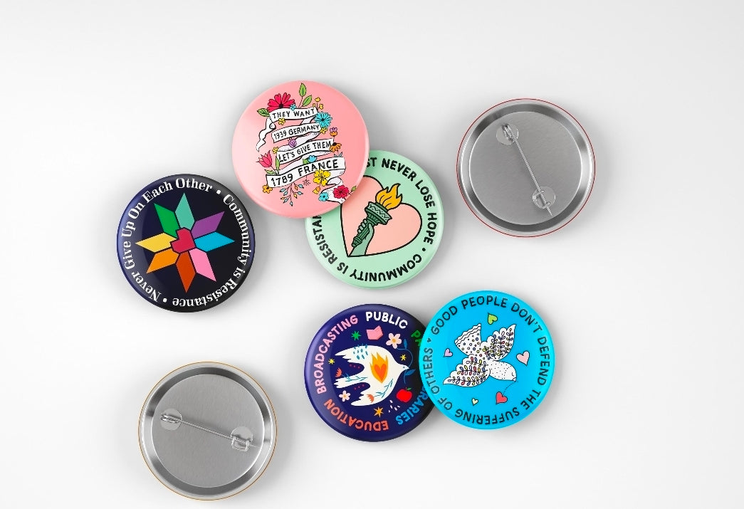Custom Button Pins