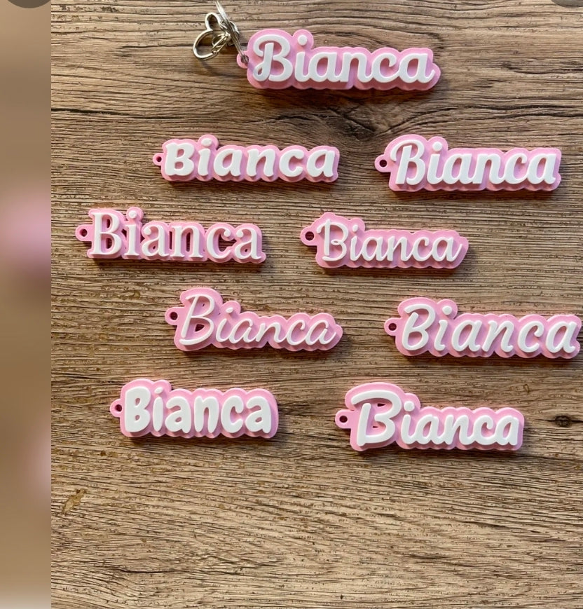 Personalized Name Keychain